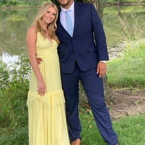 Long yellow dress lulus